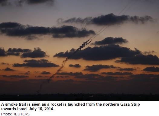 After quiet night, Gaza rockets begin anew