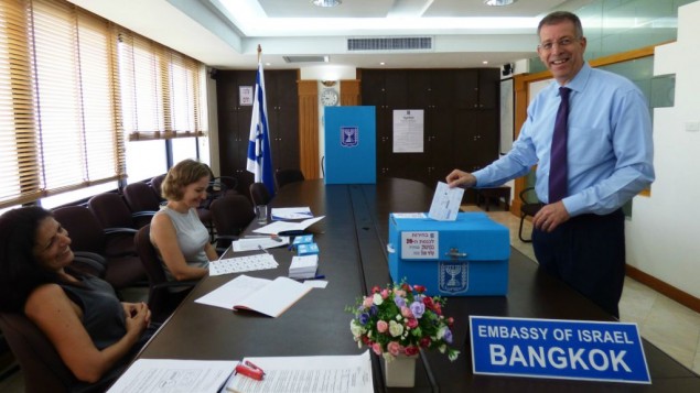 Election Day is here — for Israelis serving abroad
