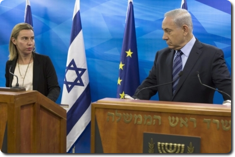 ES sutarė dėl pareiškimo Izraelio ir palestiniečių klausimu