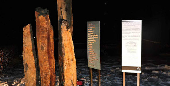 Vokietijos mieste Waldkirche atidengtas paminklas Lietuvoje nužudytoms Holokausto aukoms