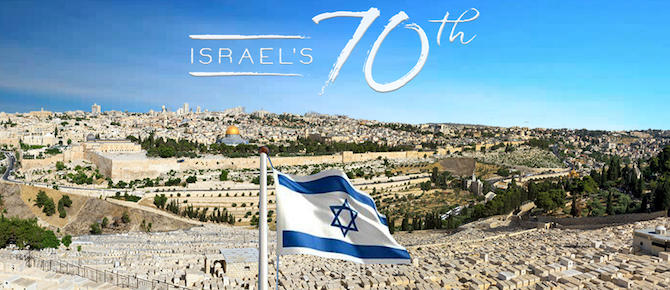 WJC Deklaracija skirta Izraelio valstybės 70-mečiui