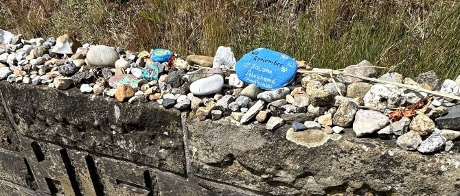 Memory Stones at Bergen-Belsen
