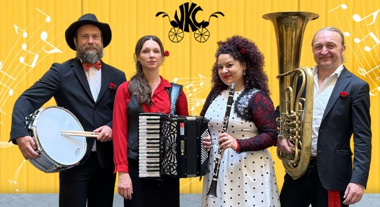 LAIMĖKITE 2 BILIETUS Į „Valeria‘s klezmer chariot“ koncertą!