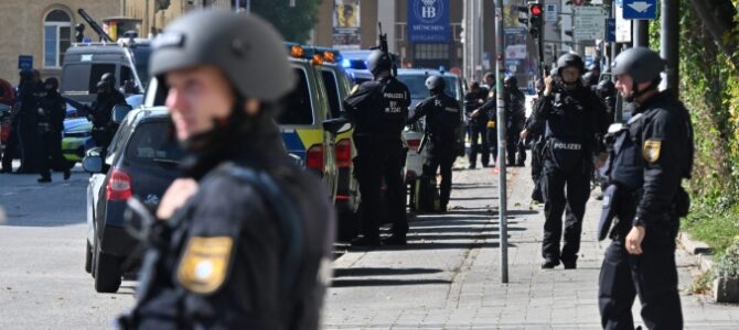 Gunman Killed in Munich near Israeli Consulate on Anniversary of Black September Massacre