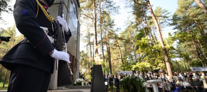 Minėjimas Panerių memoriale. SVARBI INFORMACIJA