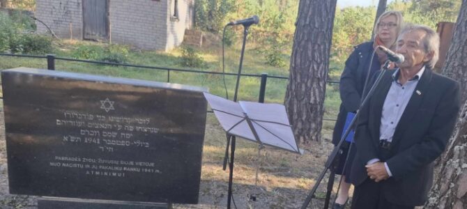 Holocaust Commemoration in Pabradė