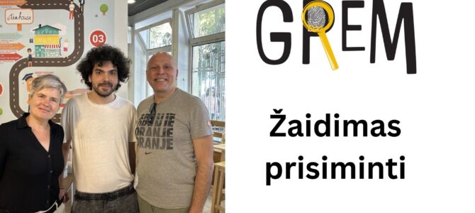 Startuoja projektas “Žaidimas prisiminti”